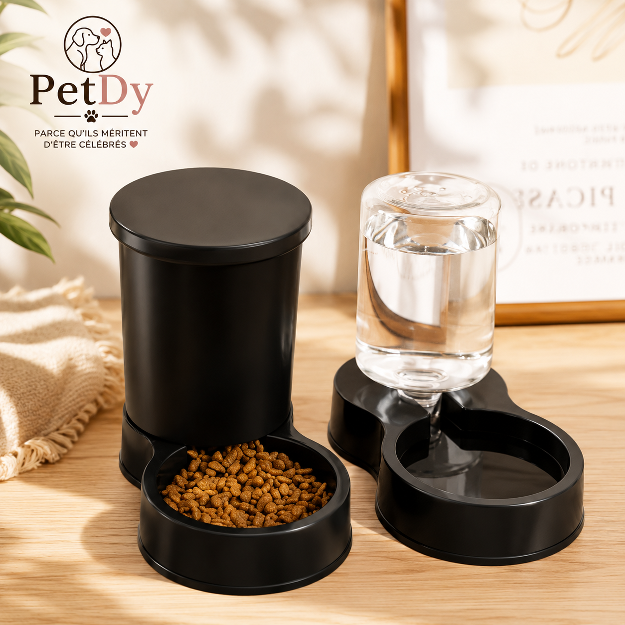 Distributeur Automatique de Croquettes et Eau pour Chat et Chien | Réservoir Alimentaire et Abreuvoir Grande Capacité
Distributeur Automatique de Croquettes et Eau pour Chat et Chien | Réservoir Alimentaire et Abreuvoir Gr