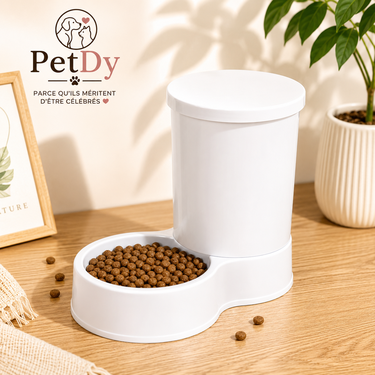 Distributeur Automatique de Croquettes et Eau pour Chat et Chien | Réservoir Alimentaire et Abreuvoir Grande Capacité
Distributeur Automatique de Croquettes et Eau pour Chat et Chien | Réservoir Alimentaire et Abreuvoir Gr